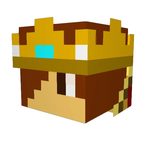 bombers11111 Minecraft avatar head, 3D render