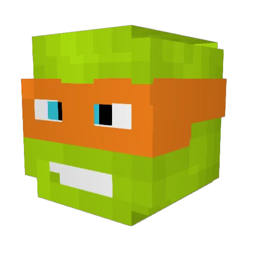 bombo2111 Minecraft avatar head, 3D render