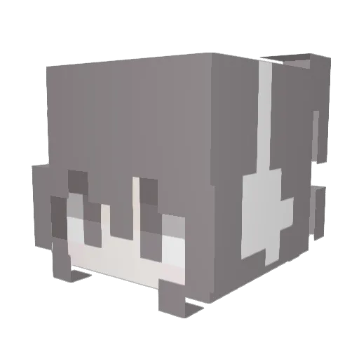 bomdejogo Minecraft avatar head, 3D render