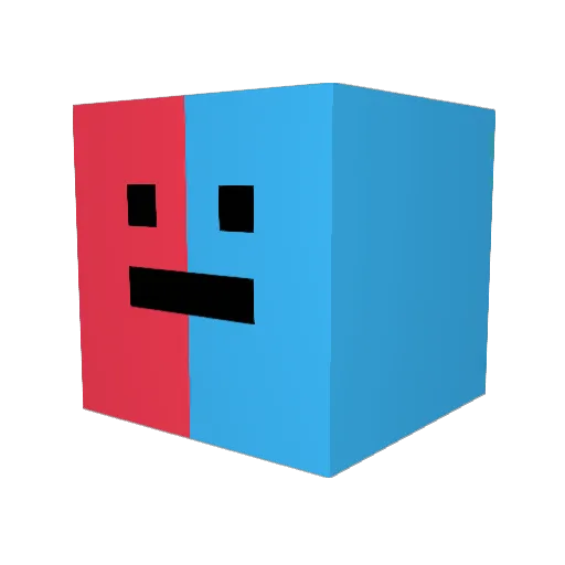 bomdia666 Minecraft avatar head, 3D render