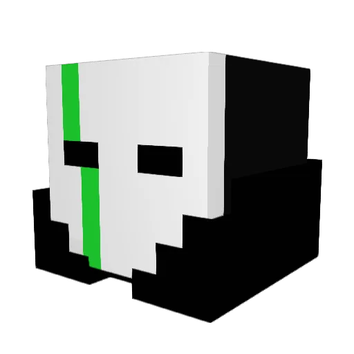 bomtigreu Minecraft avatar head, 3D render