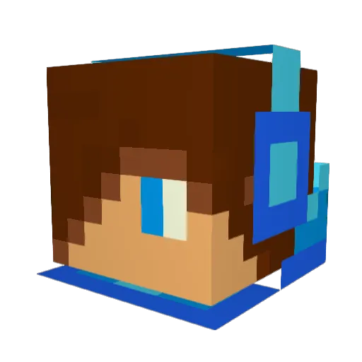 bonden1514 Minecraft avatar head, 3D render