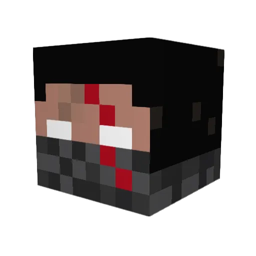 bondfinley Minecraft avatar head, 3D render