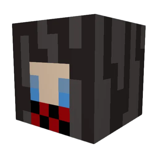 bones211 Minecraft avatar head, 3D render