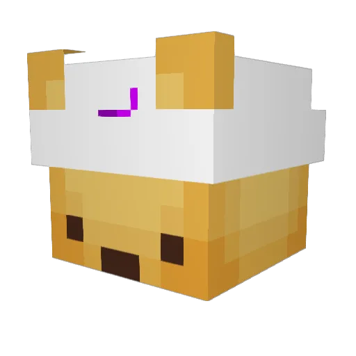 bonggeun21 Minecraft avatar head, 3D render