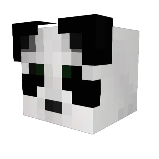 bonggu0611 Minecraft avatar head, 3D render