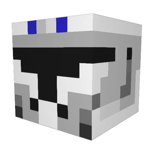 bongoleif Minecraft avatar head, 3D render