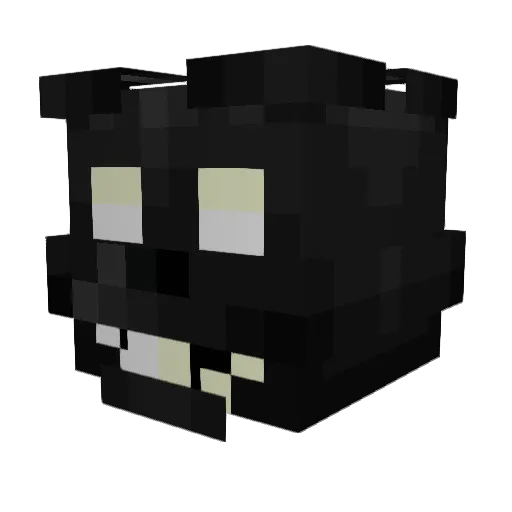 bongoraspberry Minecraft avatar head, 3D render