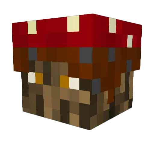 bongoyop Minecraft avatar head, 3D render