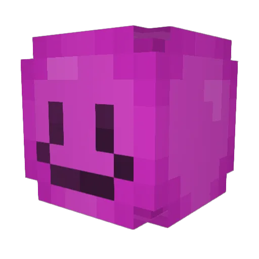 bongpuppy Minecraft avatar head, 3D render