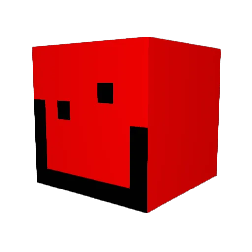 bonkayyy Minecraft avatar head, 3D render