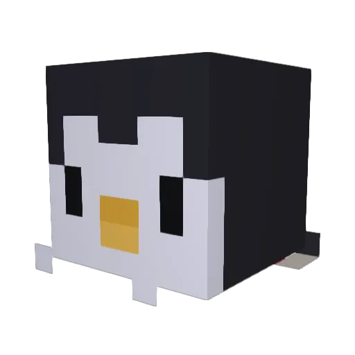 bonomo120 Minecraft avatar head, 3D render