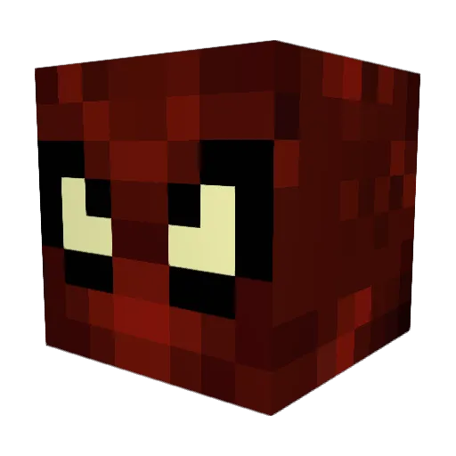 bonotoon Minecraft avatar head, 3D render
