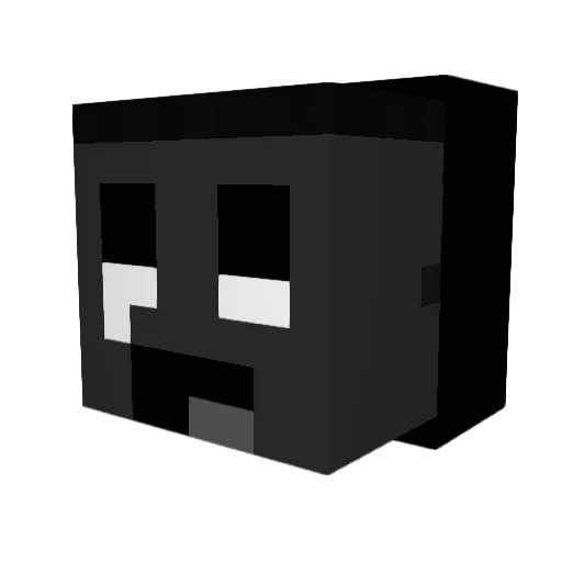 bonsko1g Minecraft avatar head, 3D render