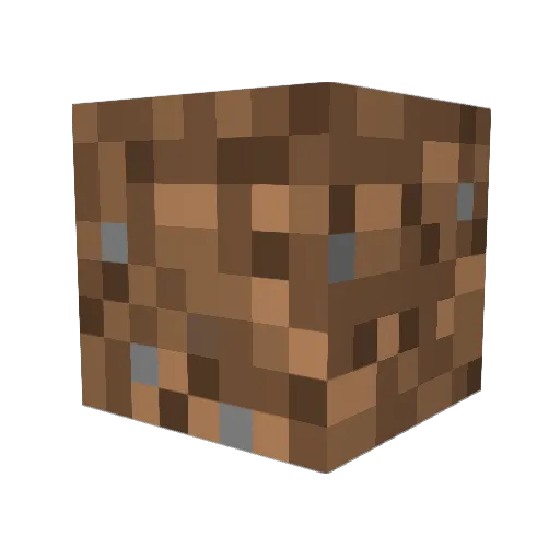 boobboo Minecraft avatar head, 3D render