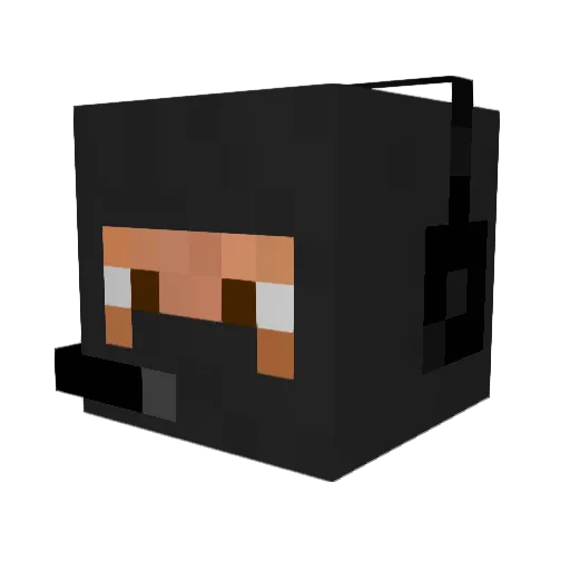 booboos49 Minecraft avatar head, 3D render