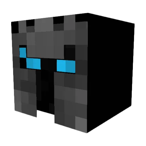 boodacris Minecraft avatar head, 3D render
