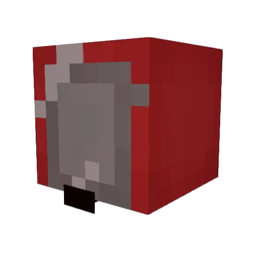 boofio Minecraft avatar head, 3D render