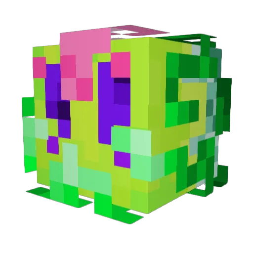 boogcosinus Minecraft avatar head, 3D render