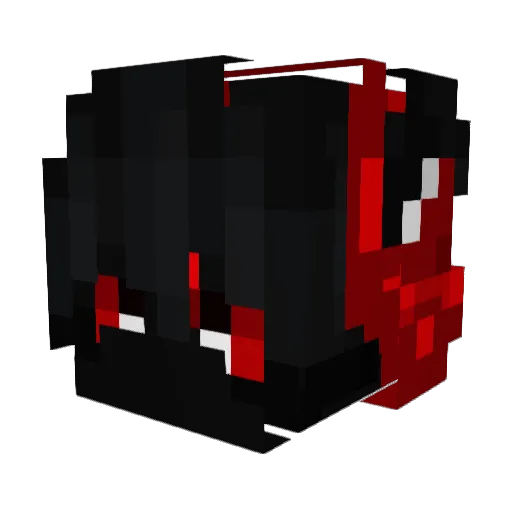 boogs4 Minecraft avatar head, 3D render