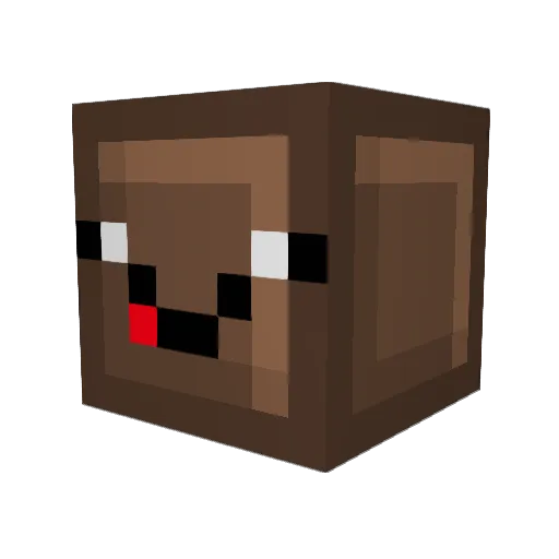 boom1328 Minecraft avatar head, 3D render