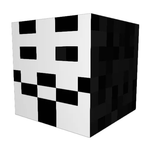 boomboss321 Minecraft avatar head, 3D render