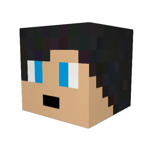 boomday58 Minecraft avatar head, 3D render