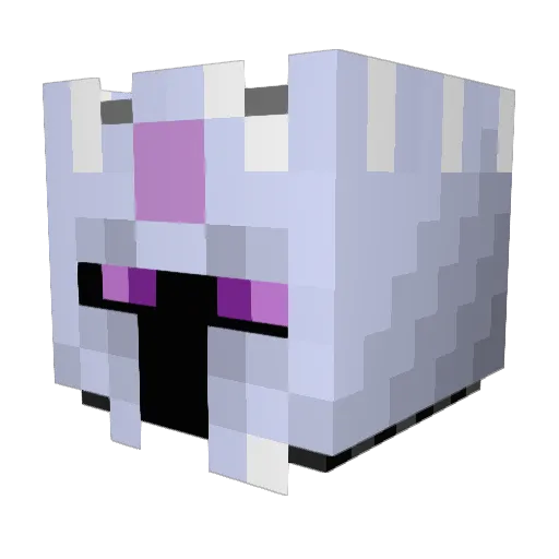 boomerbol Minecraft avatar head, 3D render