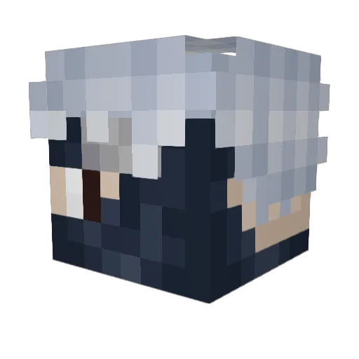 boomjoo Minecraft avatar head, 3D render