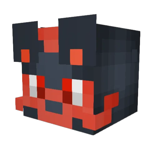 boomjungeee Minecraft avatar head, 3D render
