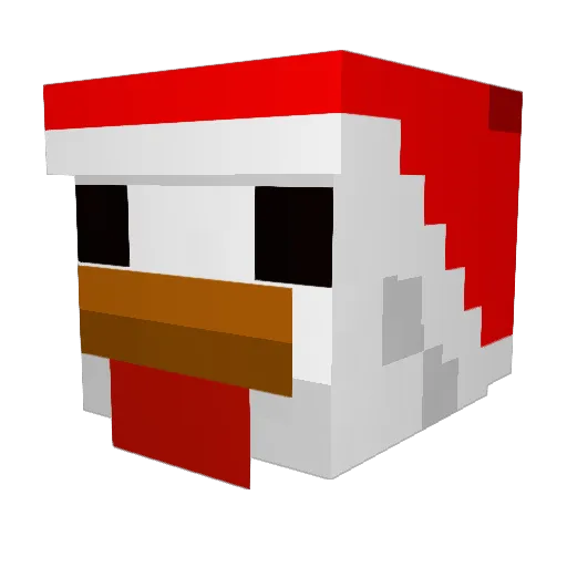 boomman41 Minecraft avatar head, 3D render