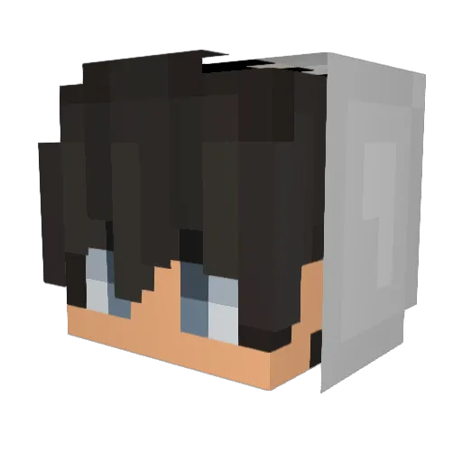 boomzy626 Minecraft avatar head, 3D render