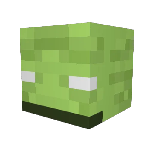 boose_nougat Minecraft avatar head, 3D render