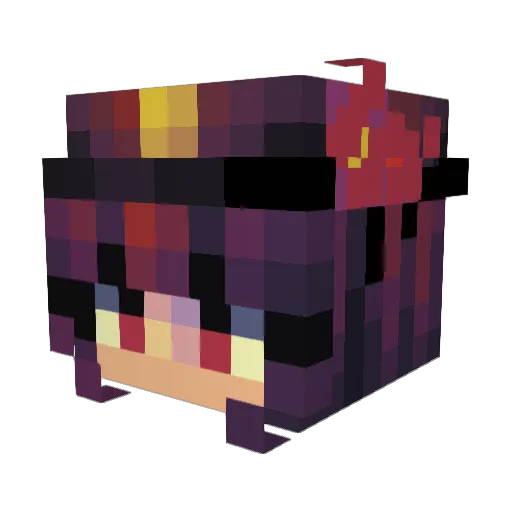bootaomi Minecraft avatar head, 3D render