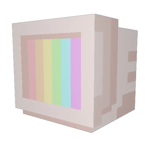 bootyandre Minecraft avatar head, 3D render