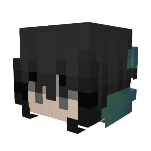 bootybandit9150 Minecraft avatar head, 3D render