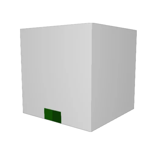 bootylicker23 Minecraft avatar head, 3D render