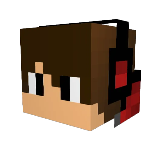 booyeah15 Minecraft avatar head, 3D render