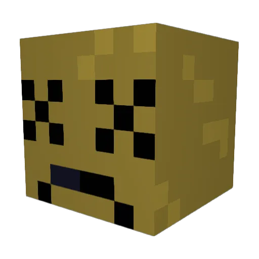 bopheim Minecraft avatar head, 3D render
