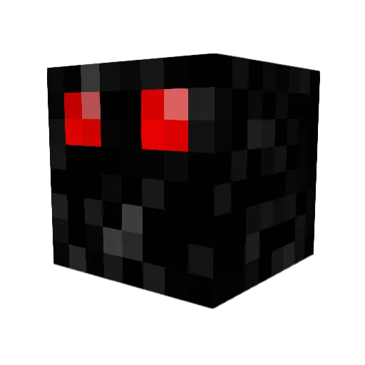 boppinben Minecraft avatar head, 3D render