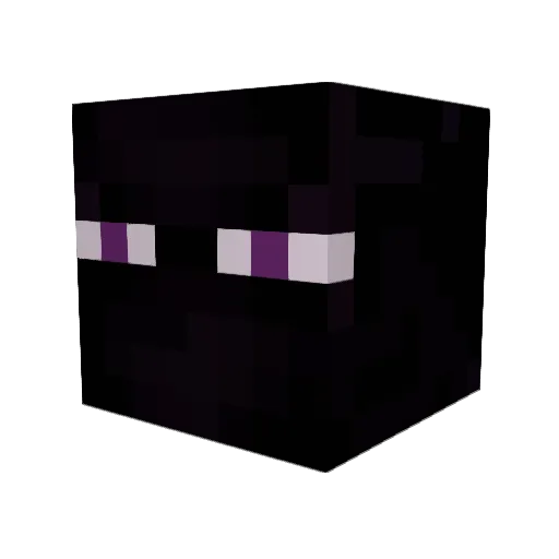 bordyAA Minecraft avatar head, 3D render