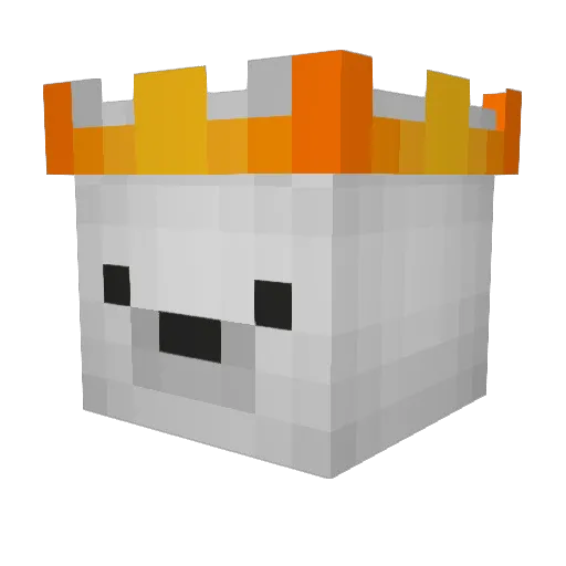 borecek97 Minecraft avatar head, 3D render