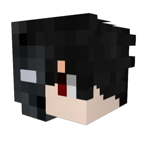 boredempress Minecraft avatar head, 3D render