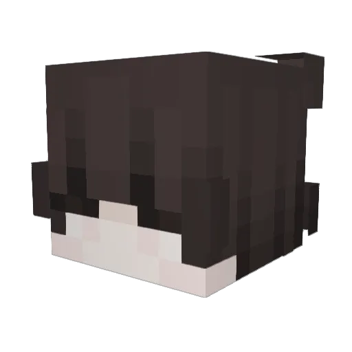 boredxdlol Minecraft avatar head, 3D render