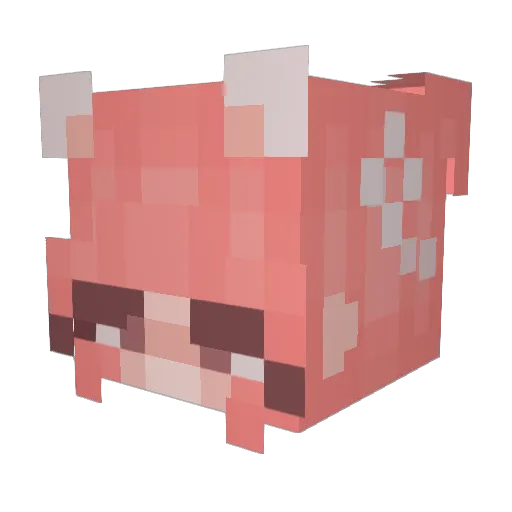 borismart14 Minecraft avatar head, 3D render