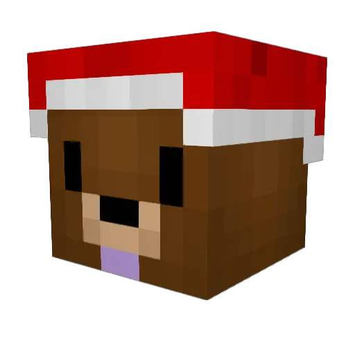 bornavenger Minecraft avatar head, 3D render
