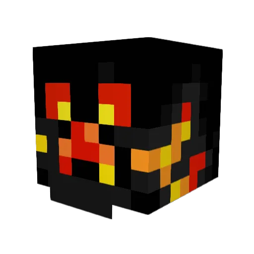 borock23 Minecraft avatar head, 3D render