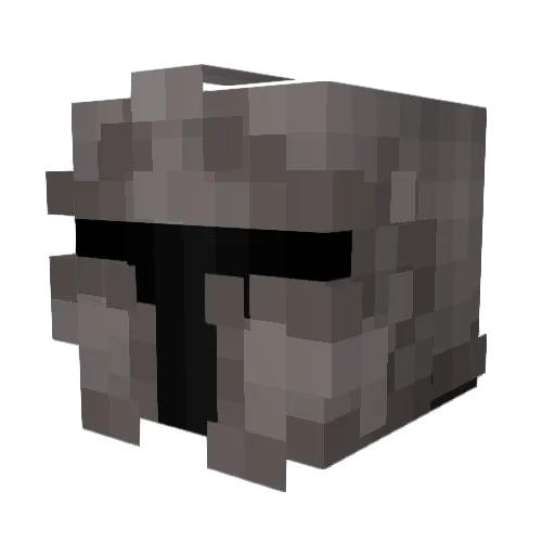 borris6 Minecraft avatar head, 3D render