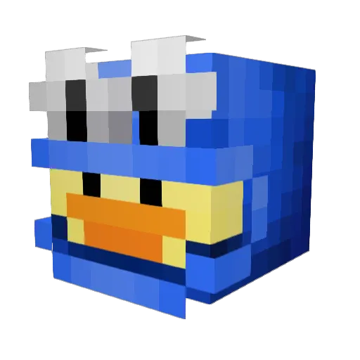bosack273 Minecraft avatar head, 3D render