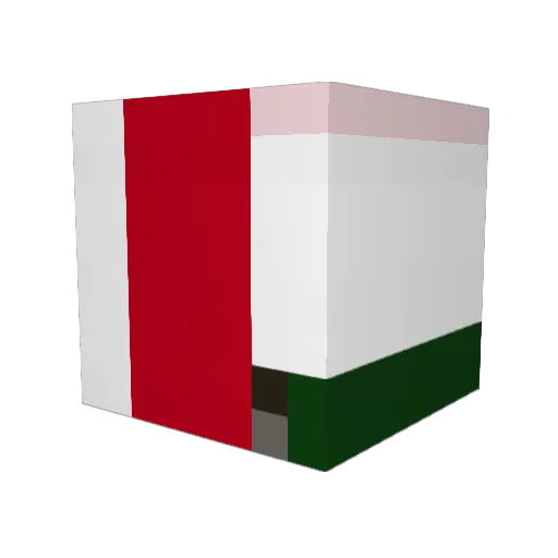 boslys Minecraft avatar head, 3D render